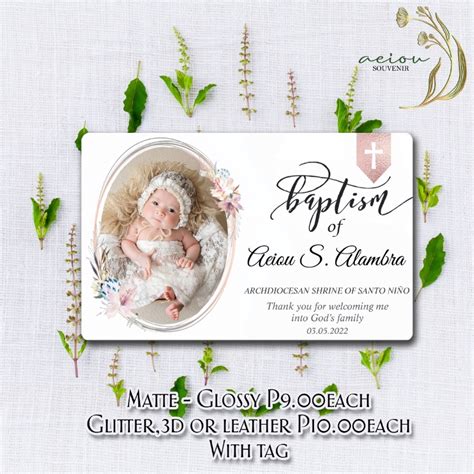 HOW I MAKE REF MAGNET SOUVENIR FOR CHRISTENING II .